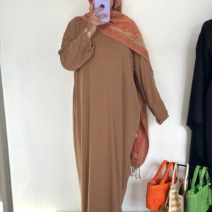 Robe légère camel