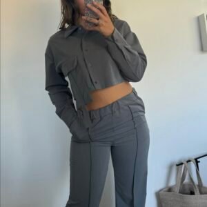 Ensemble blazer Chic - Gris