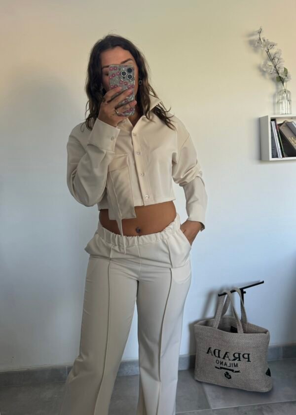 Ensemble blazer Chic - Beige – Image 2