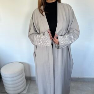Kimono kany gris clair